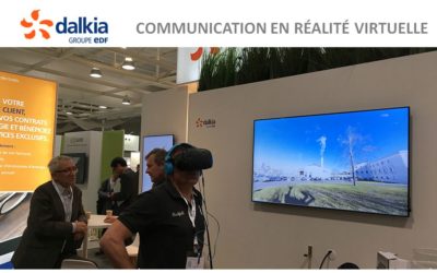 La VR Academie l’animation événementielle VR du stand Dalkia
