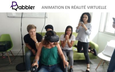 Teambuilding VR dans les locaux de la Start-Up Babbler