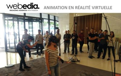 Animation VR  chez Webedia