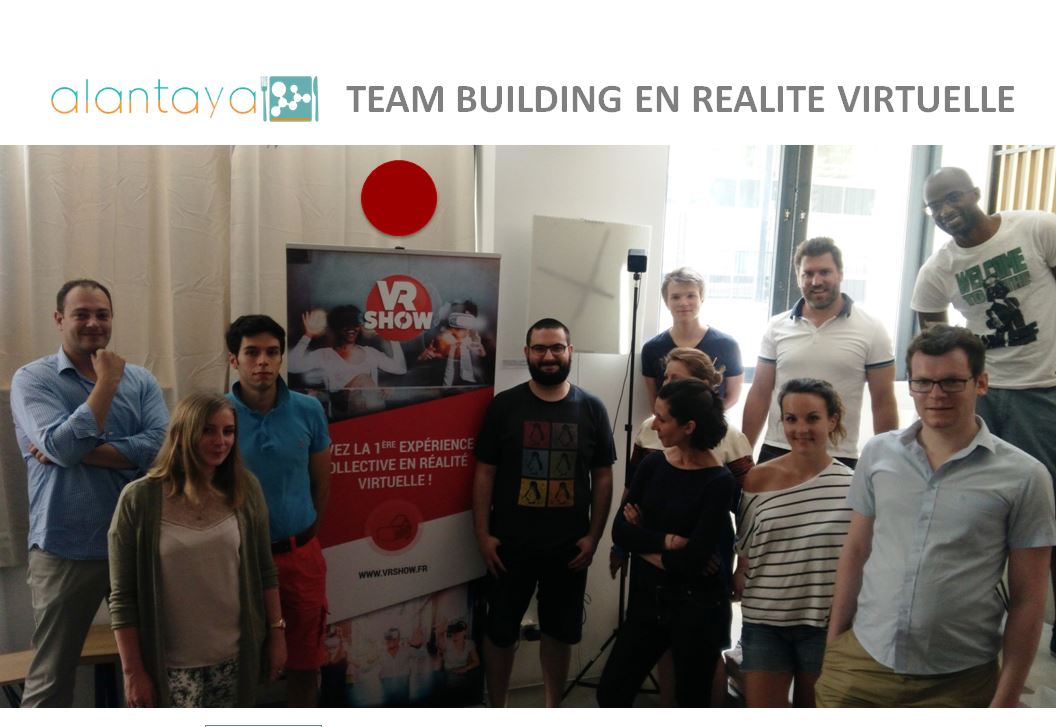 Teambuilding en réalité virtuelle avec la Start-up ALANTAYA - Relations publiques