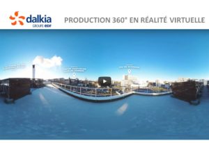 Notre vidéo 360 degrés promotionnelle réalisée pour Dalkia - Transport par eau