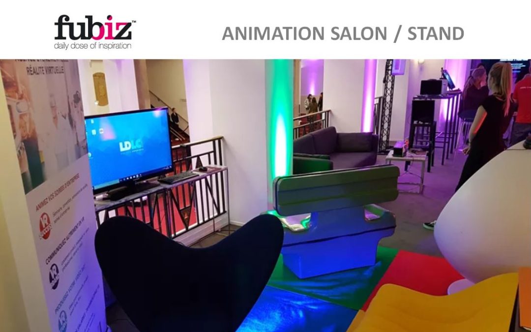 Animation en réalité virtuelle Fubiz Talk salle Pleyel