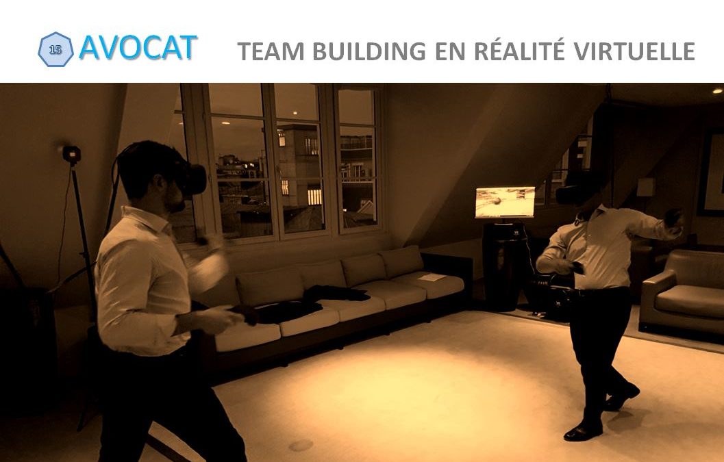 Team building en réalité virtuelle à Paris chez les avocats de G.L.N