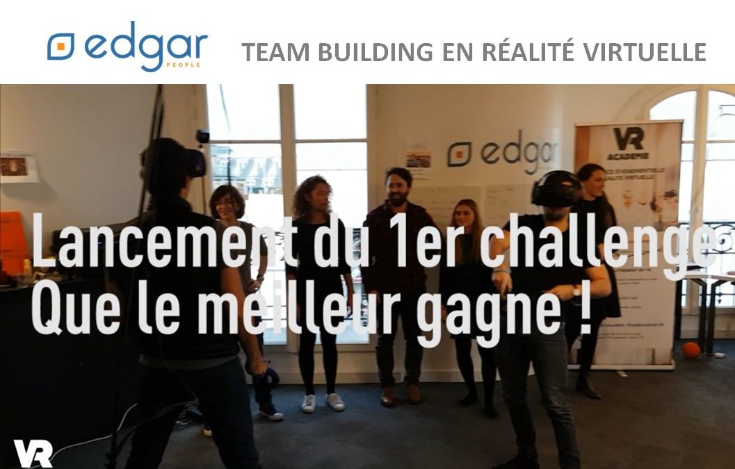 Team-building réalité virtuelle chez Edgar People