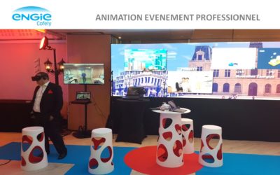 Animation événement professionnel en réalité virtuelle pour ENGIE Cofely