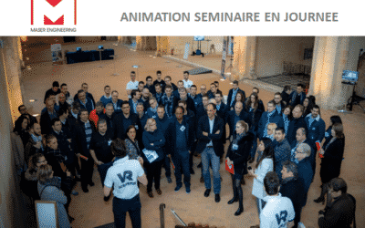 Animation de séminaire en réalité virtuelle avec Maser Engineering