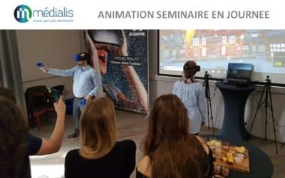 Animation d’un séminaire d’entreprise pour la société Médialis