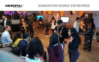 ►Animation HTC Vive d’une soirée d’entreprise avec la réalité virtuelle