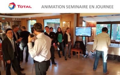 La Réalité Virtuelle – le thème du séminaire de l’entreprise TOTAL