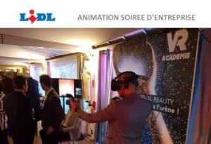LIDL choisit la réalité virtuelle pour animer sa soirée d'entreprise - Réalité virtuelle