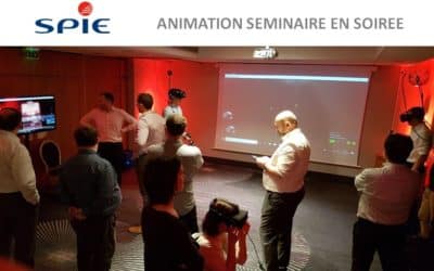 SPIE choisit la réalité virtuelle à Tours pour animer son séminaire d’entreprise