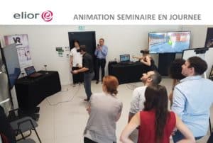 Elior adopte nos animations de séminaires en réalité virtuelle - Réalité virtuelle