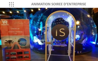 Animation bulle immersive 360° en réalité virtuelle pour l’agence Hopscotch