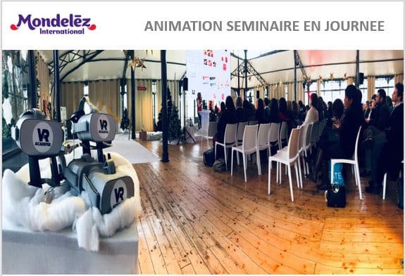 Une animation immersive pour un séminaire sur le thème de la montagne - Mondelez International