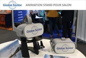 GlobeSailor promeut son stand avec la réalité virtuelle - Réalité virtuelle