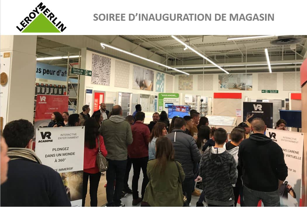 Leroy Merlin anime son nouveau magasin grâce à la réalité virtuelle - Réalité virtuelle