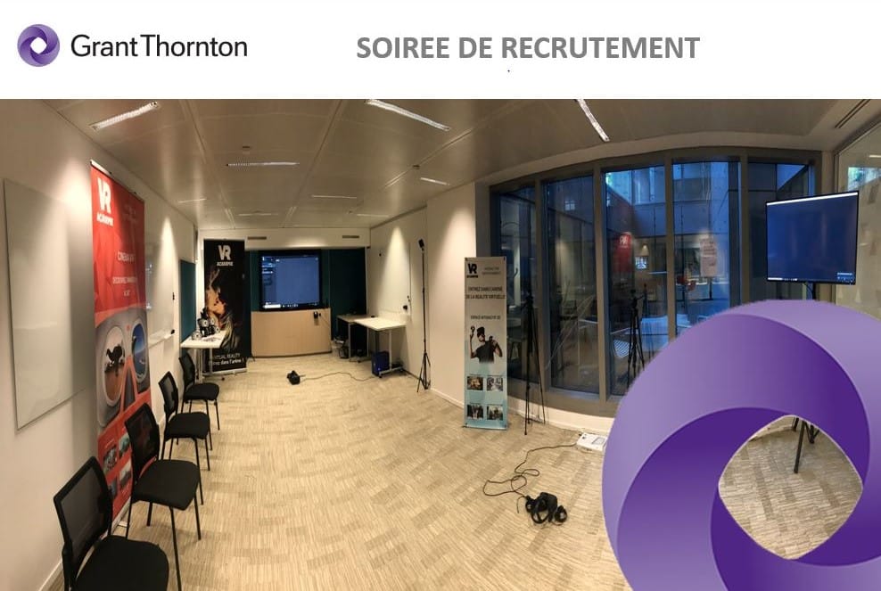 Grant Thornton dynamise son recrutement avec la réalité virtuelle - Réalité virtuelle