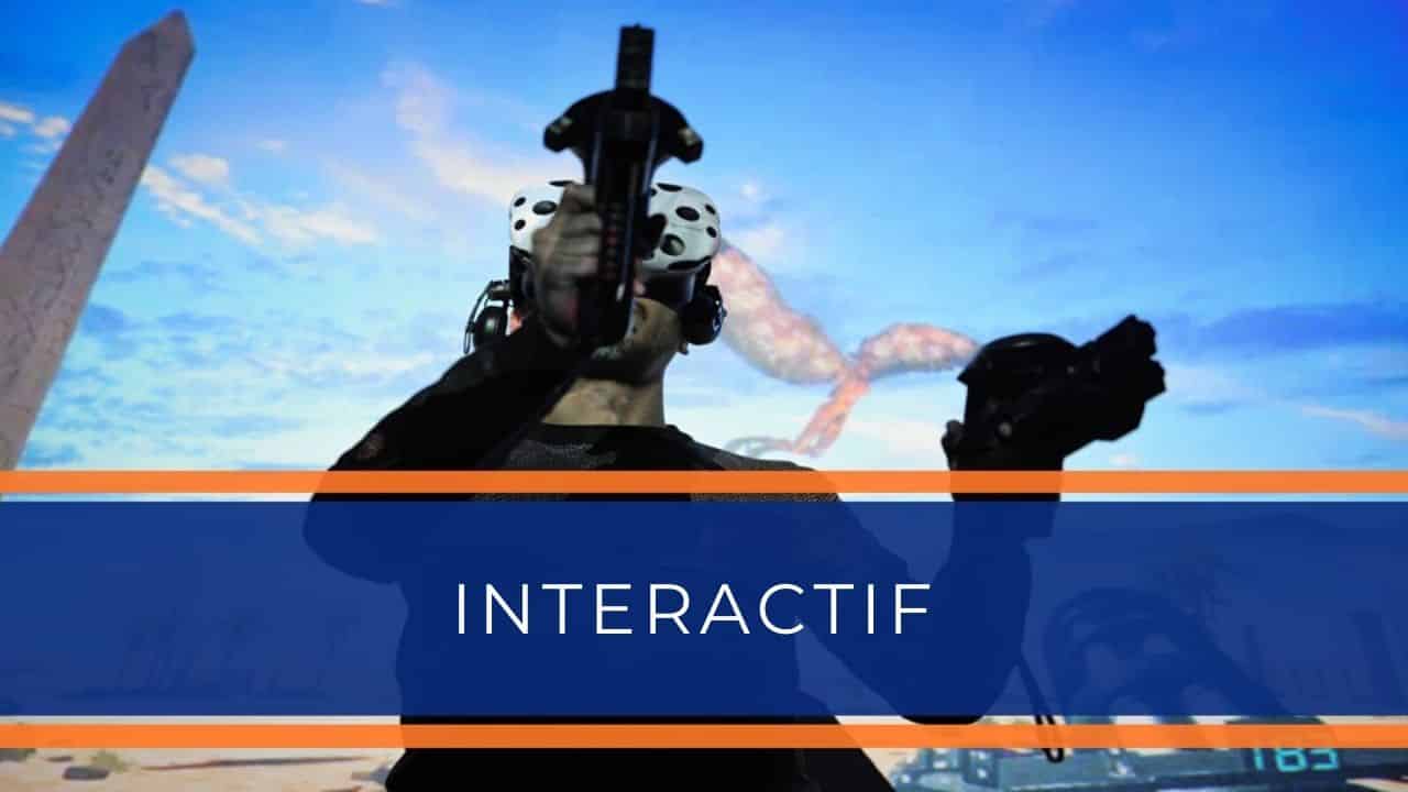 Animation en Réalité Virtuelle - Interactif