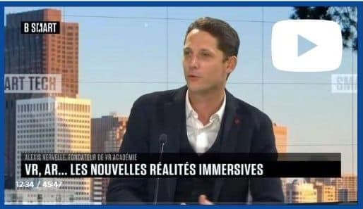 Emission B SMART sur les réalités immersives - Réalité virtuelle