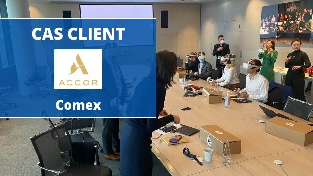 Evènement Metaverse Distanciel pour le Comex d'Accor