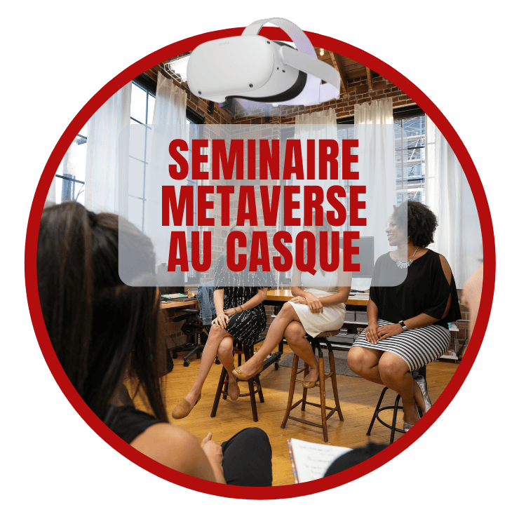 Seminaire metaverse au casque de réalité virtuelle - VR ACADEMIE 1