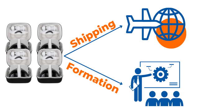 formation et shipping des casques oculus quest 2 metaverse
