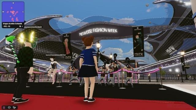 Fashion week metaverse decentraland