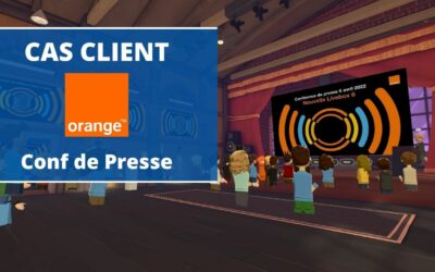 Conférence de Presse dans le Metaverse pour Orange