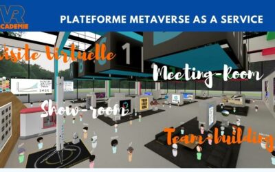 Plateforme Metaverse d’entreprise SaaS – Plaquette