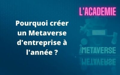 Pourquoi créer un Metaverse d’entreprise à l’année ?