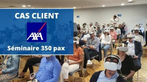 Séminaire Innovation 350 pax dans le Metaverse pour le groupe Axa ...