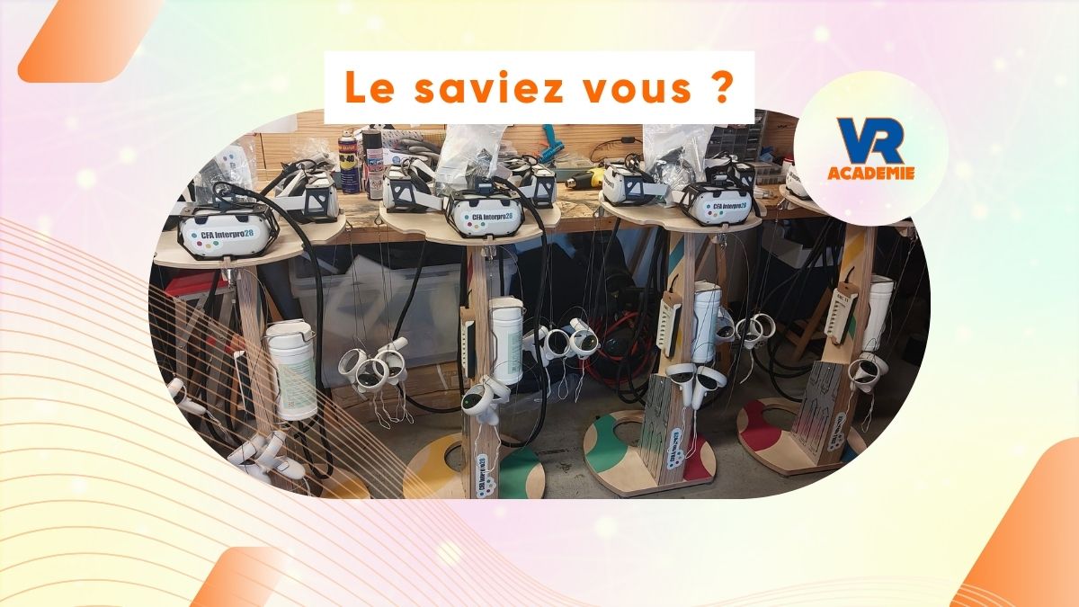 Immersion de la borne XR dans un centre de formation professionnel